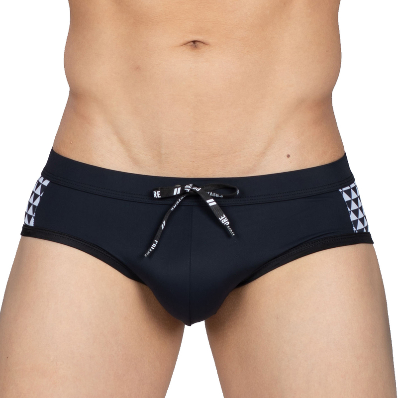 beFIT Swim 迷你三角泳褲 - Black 4408