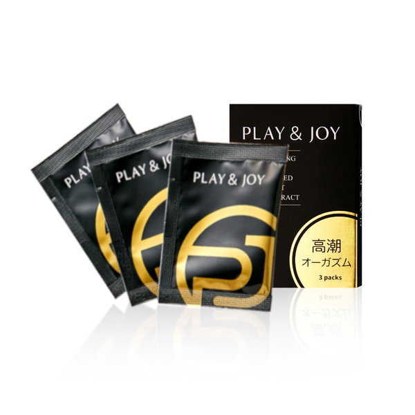 Play & Joy 瑪卡高潮基本型潤滑液 『精裝版』瑪卡熱感隨身包 3G x 3