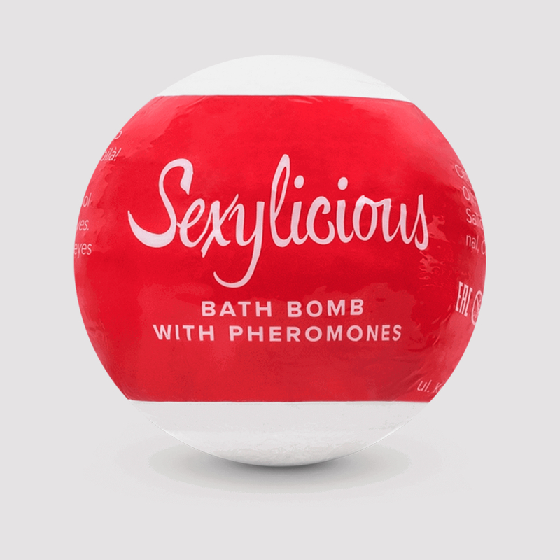 Obsessive Sexylicious Bath Bomb w Pheromones - 100g (Red)