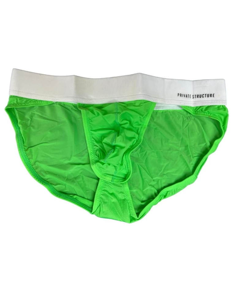 Color Peel Contrast Banded Bikini Brief