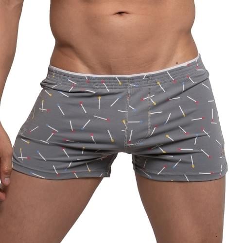Lounge Shorts With Inner Bulge - Matches