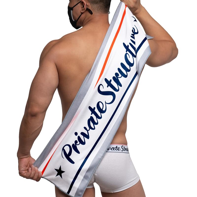 Gym Towel - Classic White