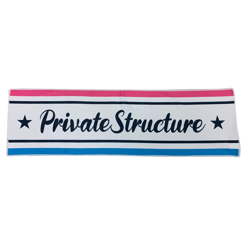 Gym Towel - Classic White-B