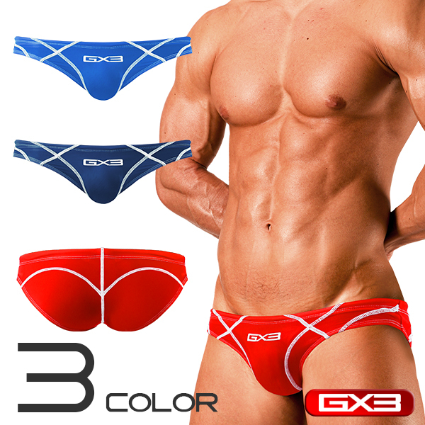 GX3 【夏日水泳】系列 Sheer COLOR 比基尼泳褲