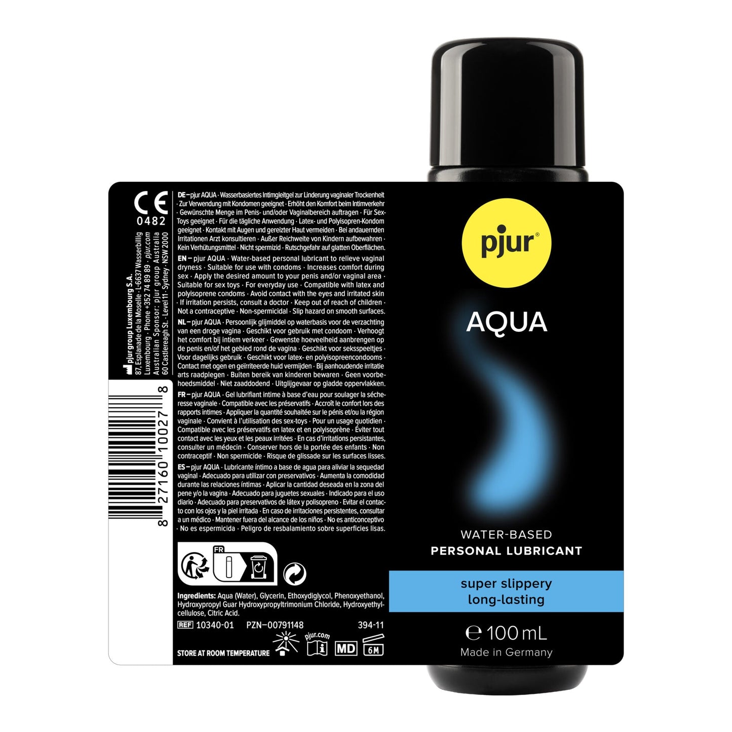 AQUA Water-Based Personal Lubricant – 30ml - | pjur - | MAD Lifestyle