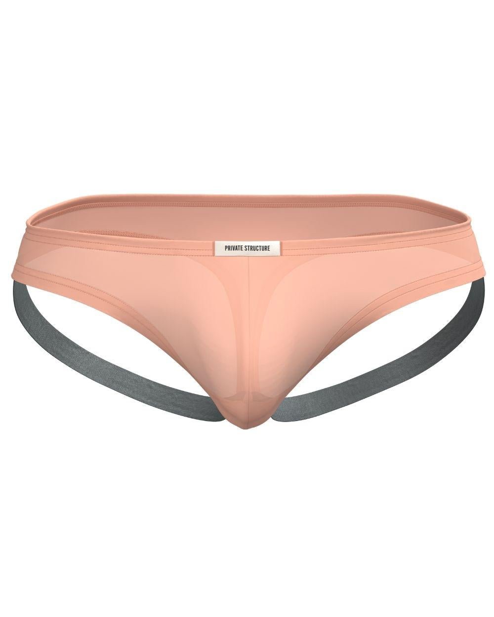 Bare Men's TS Jockstrap Thong - OG Blush - | Private Structure - | MAD Lifestyle
