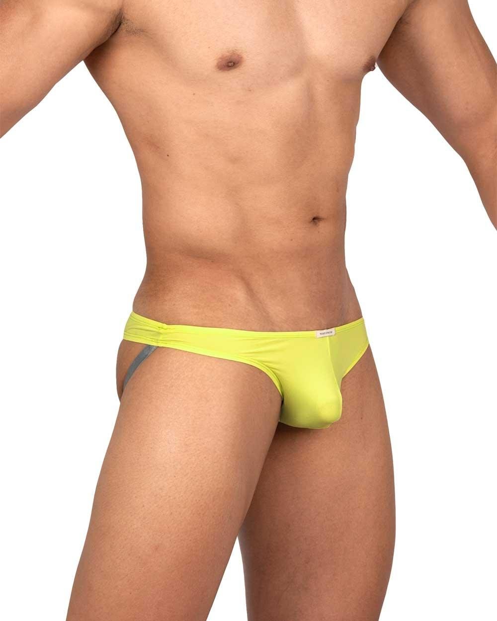 Bare Men's TS Jockstrap Thong - Radiant Yellow - | Private Structure - | MAD Lifestyle