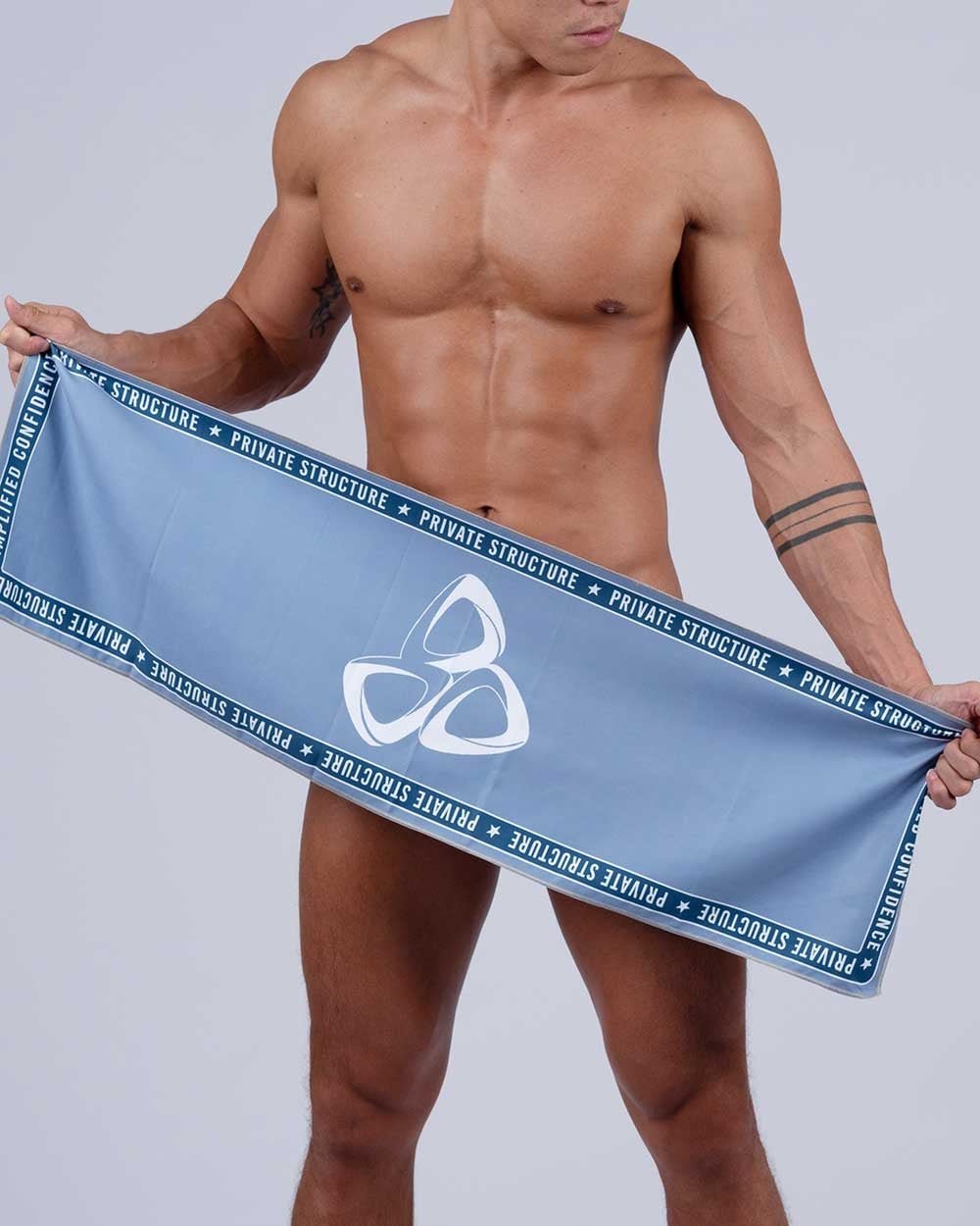 Classic Gym Towel - Grey - | Private Structure - | MAD Lifestyle