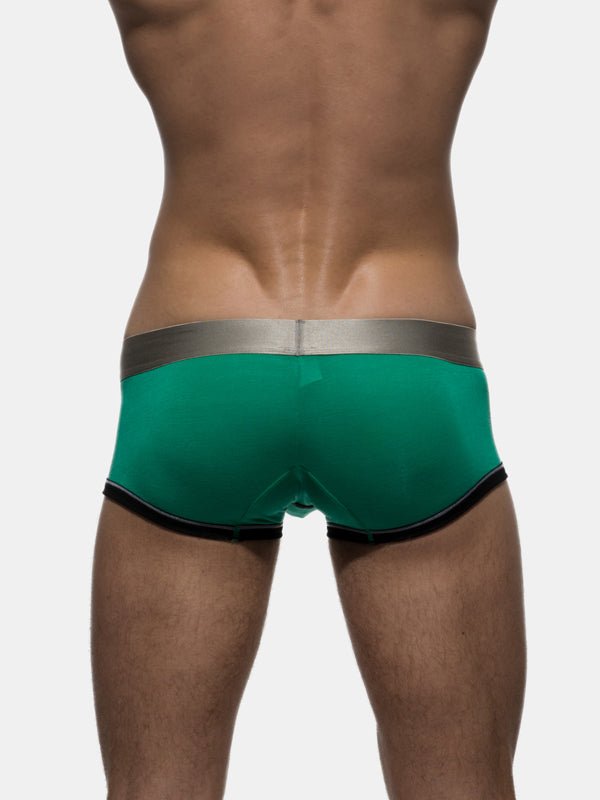 Crayon Men’s Low Rise Trunk - V. Green - | Private Structure - | MAD Lifestyle