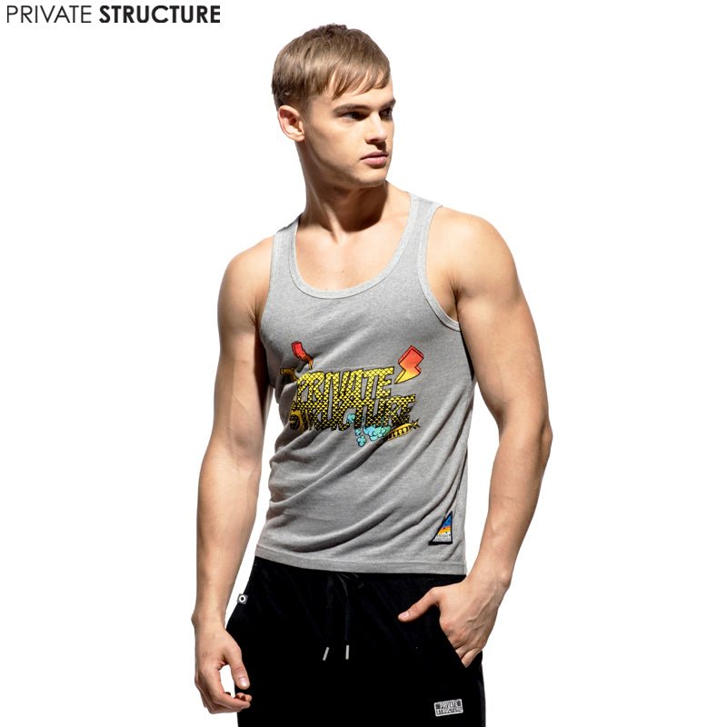 Design Collection Cotton Singlet - | Private Structure - | MAD Lifestyle