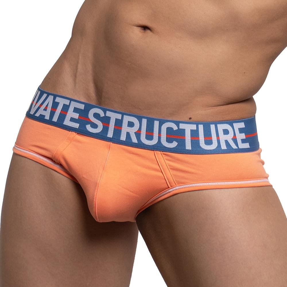 MO-LITE Patrols Mini Brief Underwear - Blush & Blue - | Private Structure - | MAD Lifestyle