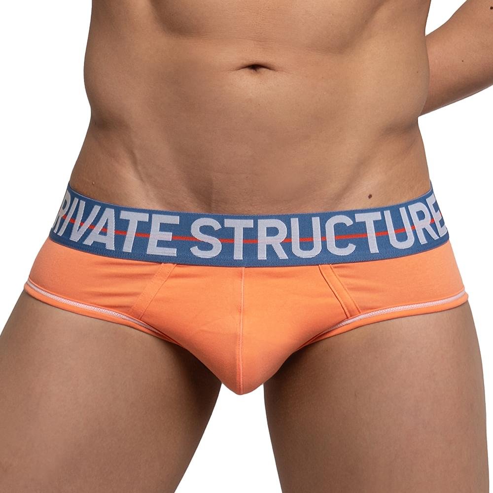 MO-LITE Patrols Mini Brief Underwear - Blush & Blue - | Private Structure - | MAD Lifestyle