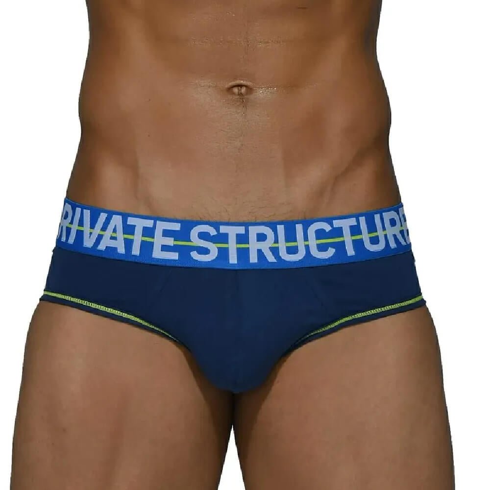 MO-LITE Patrols Mini Brief Underwear - Dark Blue - | Private Structure - | MAD Lifestyle