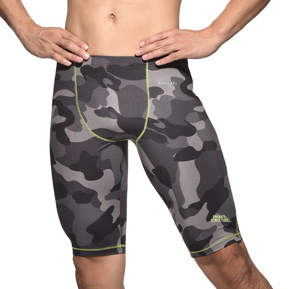 Momentum Construction Gymwear Compression Running Tights - | Private Structure - | MAD Lifestyle