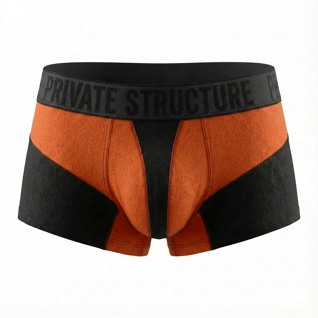 Platinum Modal Trunk Underwear - Vibrant Orange - | Private Structure - | MAD Lifestyle