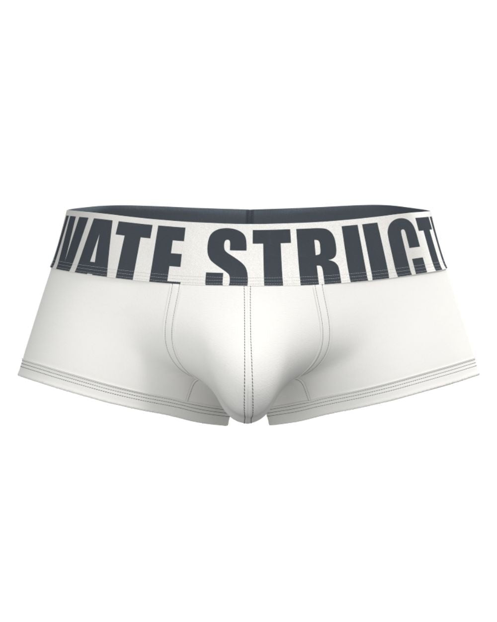 Prestiq Men's Trunk - White - | Private Structure - | MAD Lifestyle