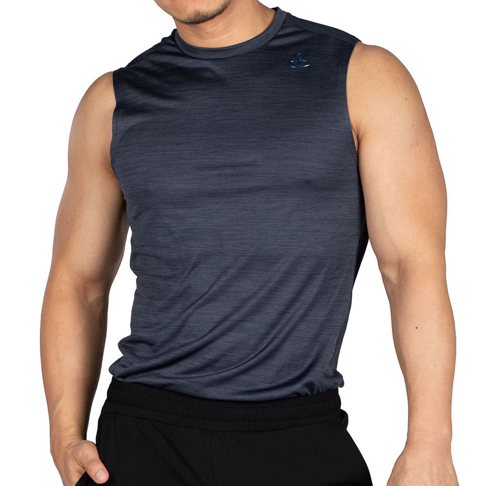 Casual Fit Training Muscle Tank - Chacoal Black [4121]