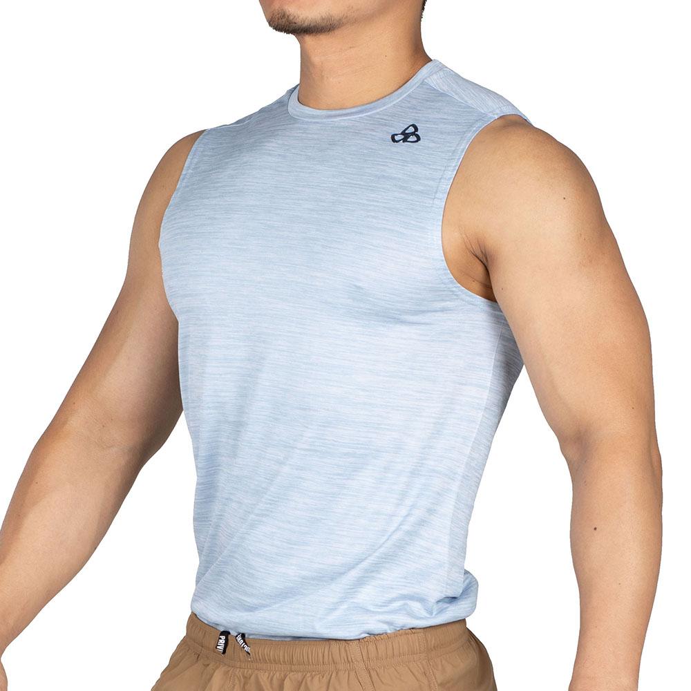 Casual Fit Training Muscle Tank - Steel Blue [4121]