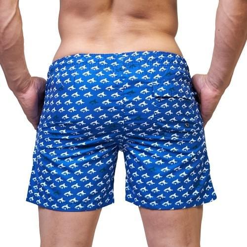 beFIT Beach Shorts - Shark Blue