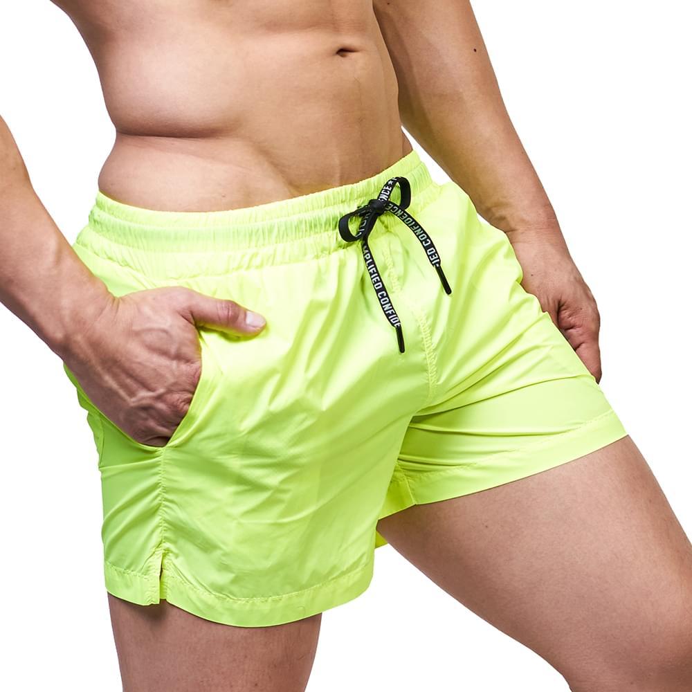 beFIT Leisure Shorts - Lime