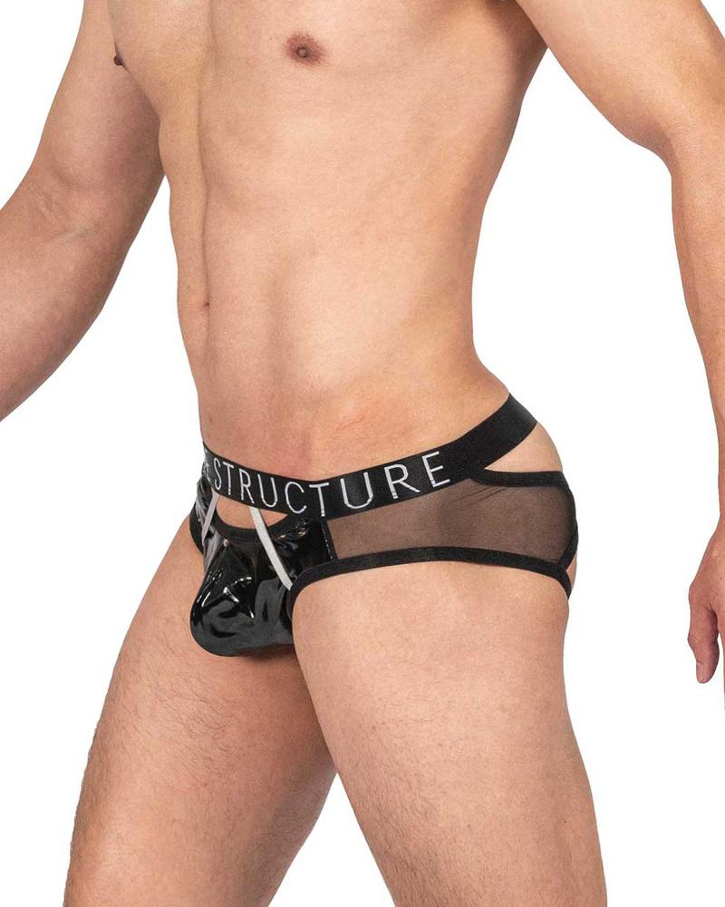 Alpha Low Waist Harness Mini - Shades Of Black