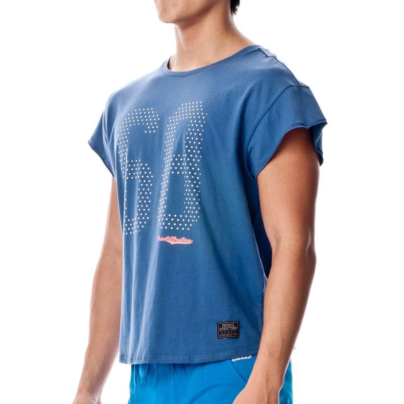 68 Cropped Sleeve Casual Tee